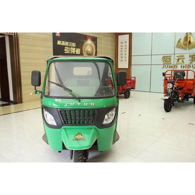 China Juyun cargo closed cabin cargo tricycle motocarro tricycle truck for cargo tricycle truck adults for sale