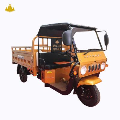 China High Quality JUYUN Cargo Motorcycle 300cc Tricycle 3 Wheel Cargo Tricycle For Adult for sale