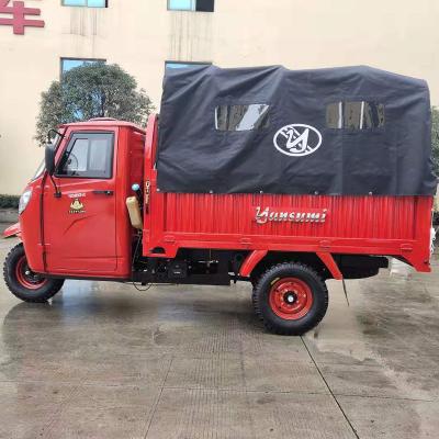 China China Cabin Cabin Cargo Tricycle Gasoline Engine Truck Cargo Tricycle For Cargo for sale