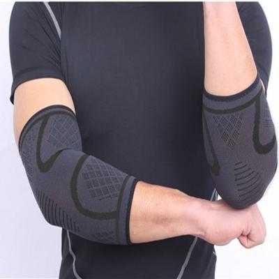 China Wholesale High Quality Breathable Outdoor Sports Arm Protection Non Slip Compression Breathable Knitting Elbow Pads for sale