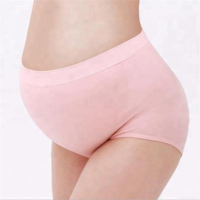 China China Factory Export Maternity Underwear High Waist Women Support Abdomen Antibacterial Direct Pregnant Panties for sale