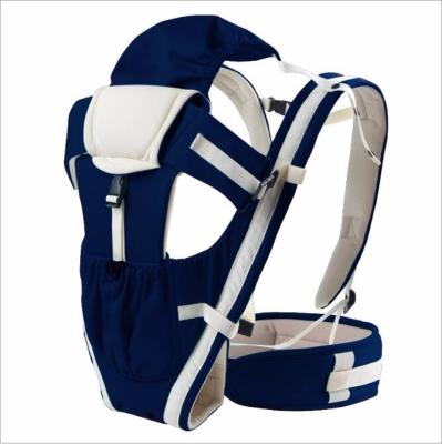 China Toddler 100% Cotton Chinese Breathable Kangaroo Carrier Ergonomic Infant Infant Hip Seat Baby Carrier Backpack for sale