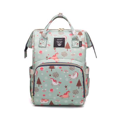 China With 2019 Maternity Handbag Mummy Bag Baby Nappy Diaper Bag USB Large Capacity Travel Backpack Maternity Handbag for sale