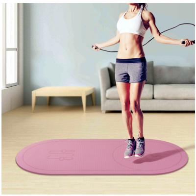 China Amazon Hot Selling Comfy Indoor Padded Non Slip Fitness Absorb Pop Jump Rope Mat Soft Quick Dry Jumping Pad for sale