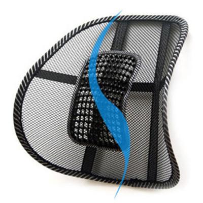 China Comfortable Back Support with Breathable Double Mesh Lower Back Cushion for All Types Car and Office Chair for sale