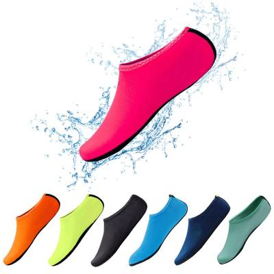 China Factory price aqua water swim sports unisex breathable non-slip seaside water sport unisex outdoor flexible shoes for sale