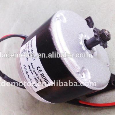 China Electric Scooter DC Motor 24v 250w Electric Motor For Bicycle for sale