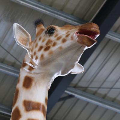 China Amusement Park Amusement Park Animatronic Life Size Giraffe for sale