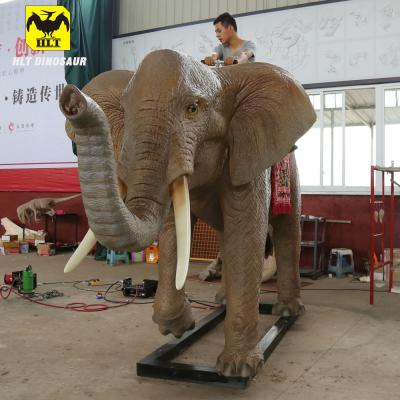 China Amusement park HLT hot sale decorative animatronic elephant in amusement park or outdoor or zoo for sale