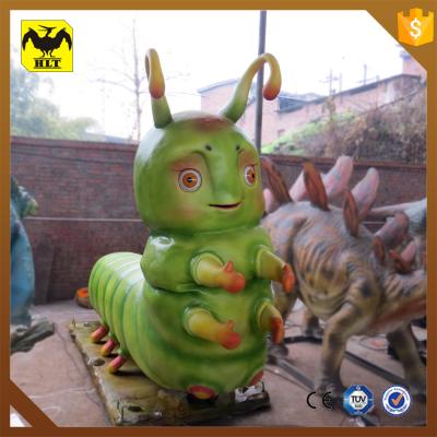 China interior & HLT Outdoor Mobile Simulation Cartoon Animal Park Crawler For Amusement Park for sale