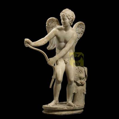 China Amusement Park Greek Cupid God Statues Fiberglass Myth Sculpture Greek Model for sale