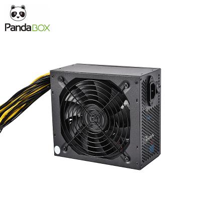 China 1600W 1800W 2000W 4U 6pin*10 Single Desktop PC Power Supply Graphics Computer Power Supply Graphics Multi Platform for sale