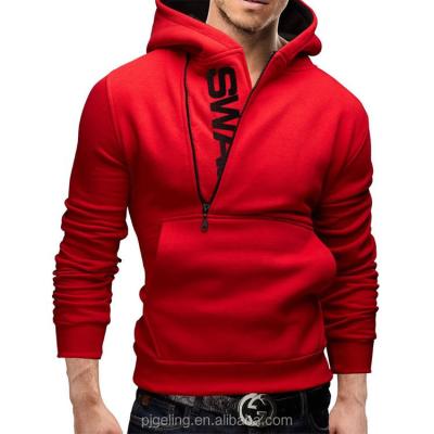 China Wholesale Cotton Men's Pullover Anti-pilling Porcelain Zipper Shrug Sweater for sale