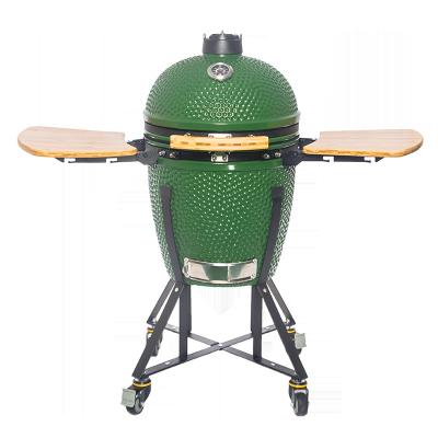 China Adjustable Size 20inch Kamado Outdoor and Indoor Portable Charcoal Egg Oven BBQ Grill Kamado Ceramic BBQ Grill XPY-20IN2 for sale