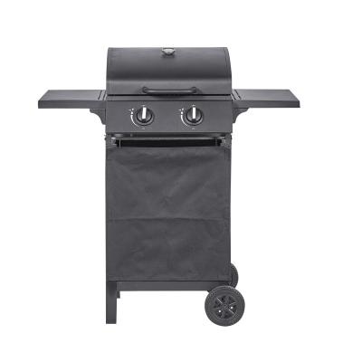 China Height Adjustable Grill Barbecue , Two Burner Gas Grill for sale