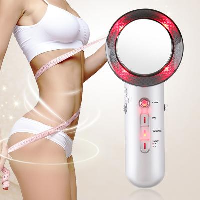 China Skin Tightening 3 in 1 Ultrasonic Cavitation Electroporation EMS Wrinkle Removal Machine Beauty Slimming Device for sale