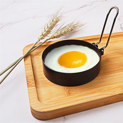 China Factory Direct Selling Cream Stirring Customized Item Professional Durable Metal Fried Egg Ring Mold for sale