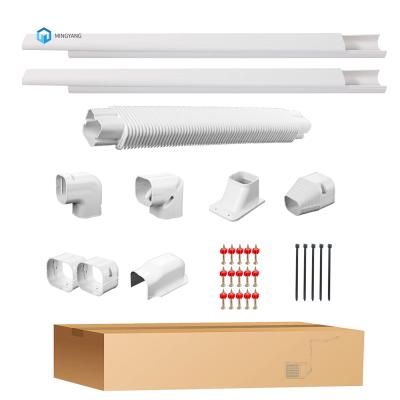 China Mingyang Amazone PVC Decorative Line of Hot Selling Home Air Conditioner Cover Kit for Mini Split Air Conditioners and Heat Pumps for sale