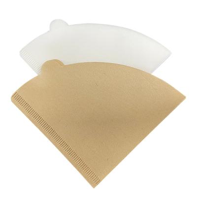 China American Style V60 Cone Type Hand Brewed No Bleach Drip Tea Filter Cup Coffee Thickened Biodegradable Filter Paper for sale