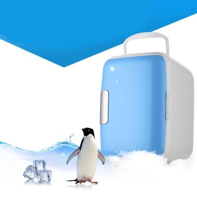 China New Practical Eco-friendly Energy-saving COMPRESSOR Car Freezer Mini Drink Cooler Car Travel Portable Cosmetic Fridge for sale