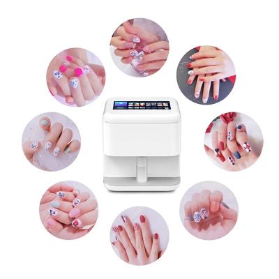 China Mobile Intelligent 3D Painted Nail Printer Digital WIFI Art Printer Manicure Salon Nail Art Equipment Nail Art DIY Nail Printing Machine for sale