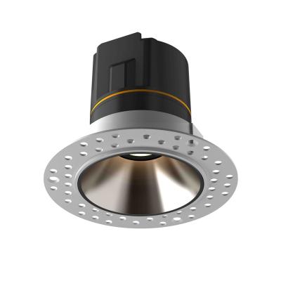 China Anti-glare module 15W round version led outdoor downlight ip65 trimless led down light for sale