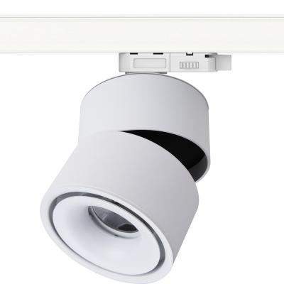 China Super heat dissipation design morden track lamp 12W diameter dimmable cast aluminum adjustable downlight for sale