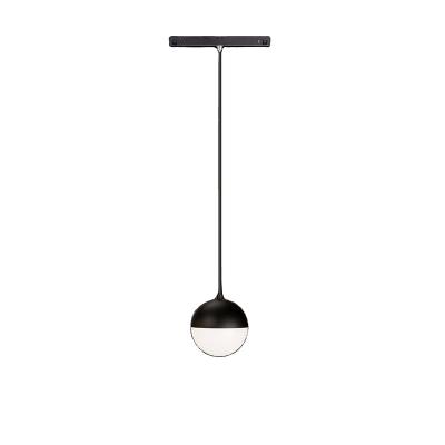 China Modern 10W 12W 15W OLED Suspended Ball Suspended Triangle Suspended Spotlight Track Dimmable Modern Magnetic Ceiling Light for sale