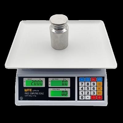 China Wholesale Stainless Steel Hot Sale UTE Scale UPA-N Scale UPA-N Calculation Calculation Scale 30kg Digital Calculation Scale for sale