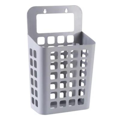 China Premium PP Hanging Basket PP Plastic Hanging Laundry Basket Fabric Laundry Basket Premium Durable Large Breathable Capacity for sale