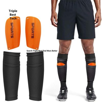 China Universal 1 Set 4 Pcs Professional Football Soccer Ball Player Official Match Leg Shin Pad Guard Brace Support Tight Accessories for sale