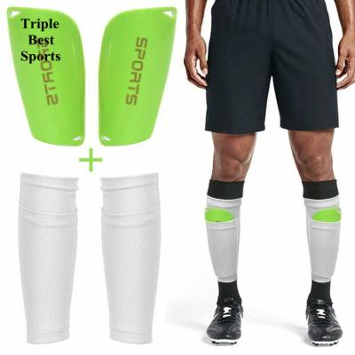 China Universal 1 Set 4 Pcs Professional Football Soccer Ball Player Official Match Leg Shin Pad Guard Brace Support Tight Accessories for sale