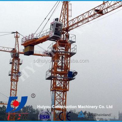 China Tower crane qtz 25 35 meters work radius mini crane tower crane for sale