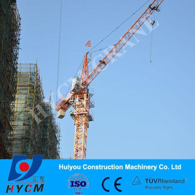 China Tower crane 40m mast TC5013 crane tower with zoomlion for sale