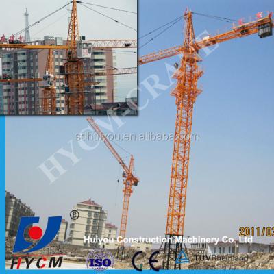 China kren tower crane construction cargo lift fixed jib 50m tower for sale