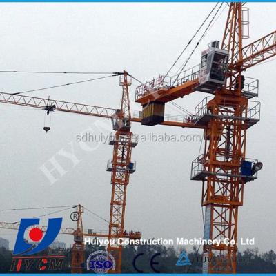 China tower crane qtz3508 price of 25 meters mini tower crane for sale