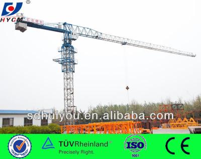 China QTZ125 Tower Crane (PT5023 / PT5519 / PT6016) Construction Top-Flat Tower Crane for sale