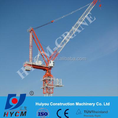 China Tower Crane Self erecting tower crane, QTD5020 10t luffing jib crane, mobile crane for sale in Malaysia for sale