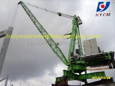 China Tower Crane Luffing Crane Without Masts, Pylon Crane, Roof Top Crane On Top Of Building WD80 WD120 for sale