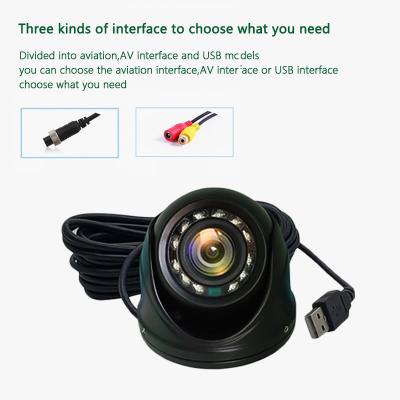 China 720P / 1080P AHD Vehicle Camera 5 - 38V Car Mounted Camera NTSC PAL TV System for sale