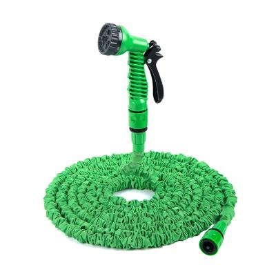 China Quality 25FT 50FT 75FT 100FT Adjustable Flexible Extended Garden Hose Expandable Garden Water Hose With 7 Function Garden Hose Spout for sale