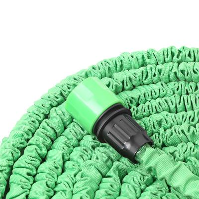 China Custom Hot Selling Adjustable Light Weight Garden Water Expandable Water Hose Retractable Rubber Hose for sale