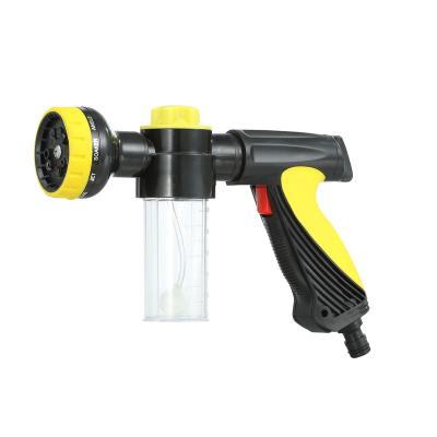 China Hot Sale 10 Function Car Cleanig Car Garden Moss Spray Gun Plastic Portable Water Gun Garden Moss Water Gun for sale