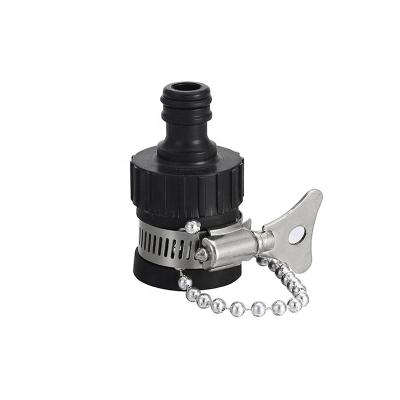 China Custom Factory Price Garden Tools Garden Tools Tap Quick Connector Plastic Hose Connector Fittings Tap Adapter for sale