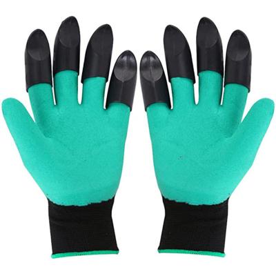 China Genie Gardening Gloves With Claws Durable Comfortable Custom Digging Planting for sale