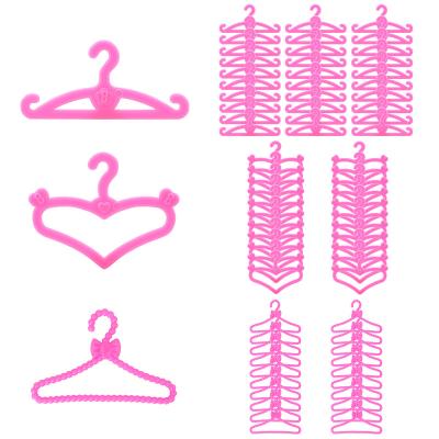 China Mini Toy New Arrive Fashion 70 Different Items /Lot Doll Accessories Shape Hangers For 11.5 Inch Dress Up Doll Best Girl DIY Present From Game for sale