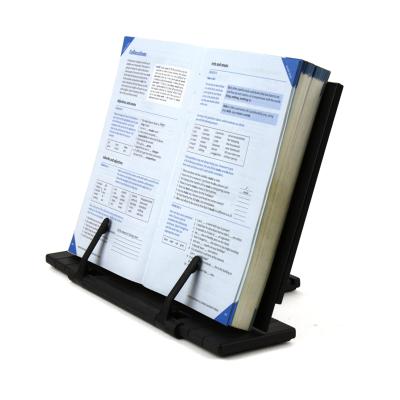 China Iron+Metal Laptop iPad Cookbook Music Document Stand Holder Reading Plastic Adjustable Foldable Multifunctional Book Stand for sale