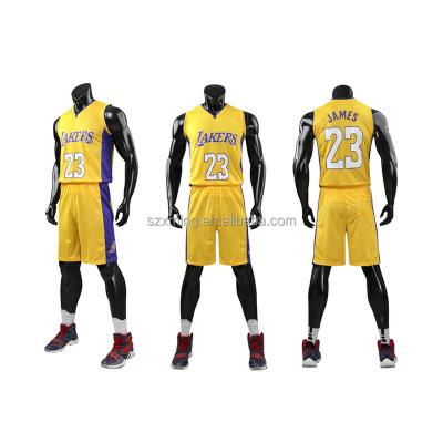 China USA Country Team Alliance Team Men Game Breathable Custom Basketball Tank Tops for sale