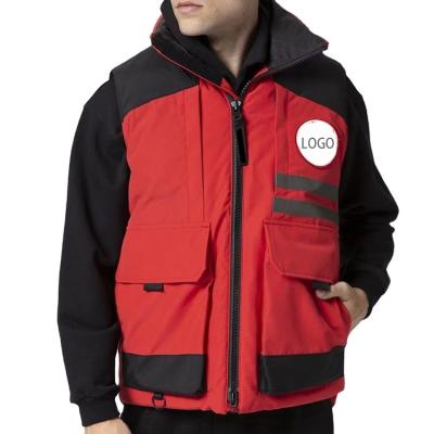 China Duck Down Vest Outdoor Men's Sleeveless Reflective Anti-Wrinkle Vest Vest for sale