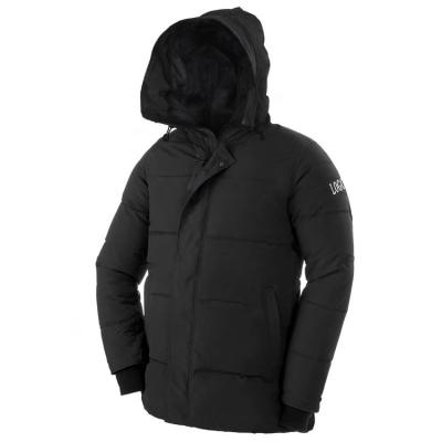 China Anti-wrinkle Mens Hooded Winter High Quality Lightweight Down Jacket Mens Macmillan Parka for sale